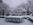 Snow scene at Rothay Lodge, Grasmere